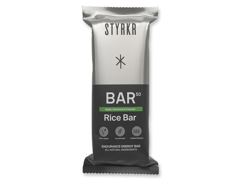 Styrkr BAR50 Apple, Cinnamon & Caramel Energy Bar Single click to zoom image