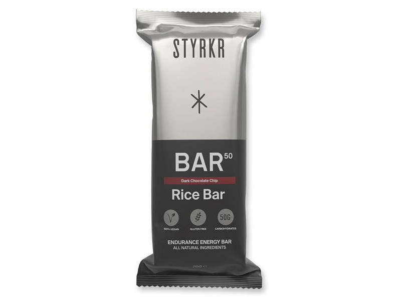Styrkr BAR50 Dark Chocolate Chip Energy Bar Single click to zoom image