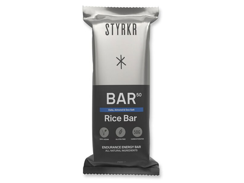 Styrkr BAR50 Date, Almond, Sea Salt Energy Bar Single click to zoom image