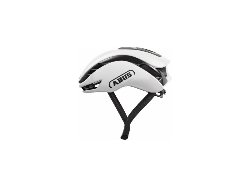 ABUS GameChanger 2.0 Road Aero Elite Helmet in Shiny White (Made in Italy) click to zoom image