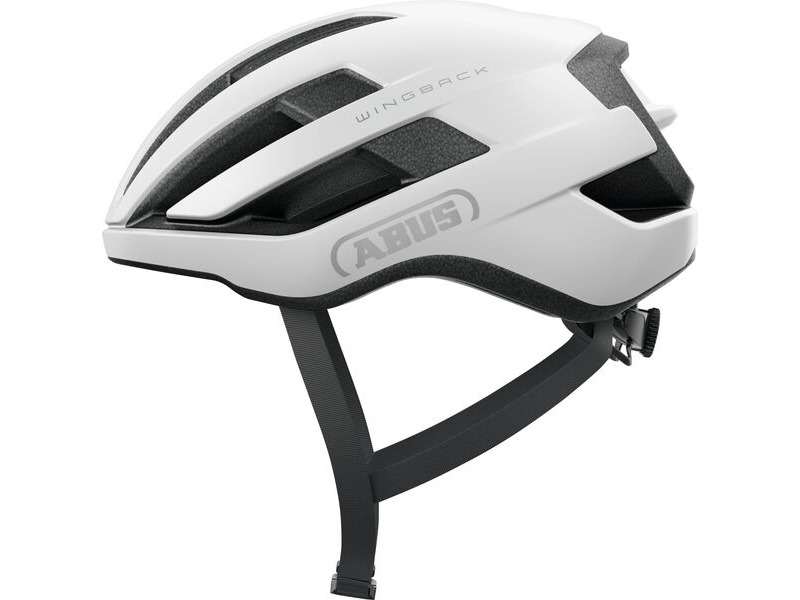ABUS Wingback Road Helmet in Polar White (Made in Italy) click to zoom image
