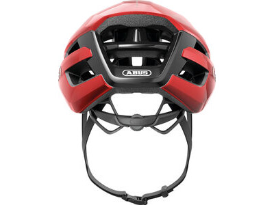 ABUS Powerdome Road Helmet in Blaze Red (Made in Italy) click to zoom image