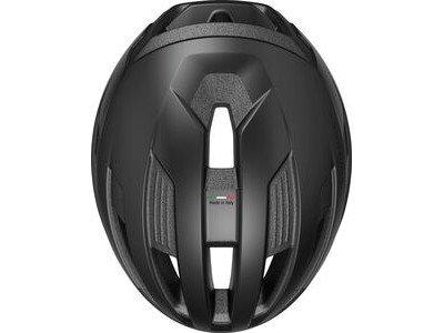 ABUS Wingback Road Helmet in Velvet Black (Made in Italy) click to zoom image