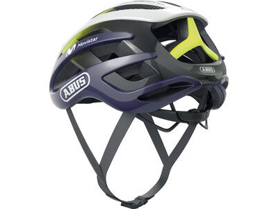 ABUS AirBreaker Road Elite Helmet in Movistar Team (Made in Italy) click to zoom image