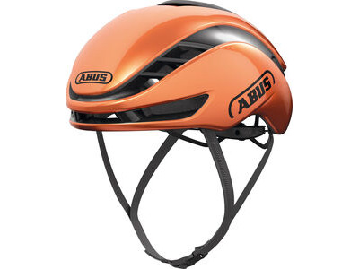 ABUS GameChanger 2.0 Road Aero Elite Helmet in Goldfish Orange (Made in Italy) click to zoom image