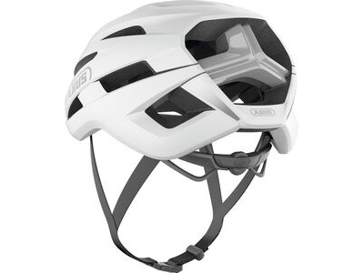 ABUS Stormchaser ACE Road Helmet in Polar White (Made in Italy) click to zoom image