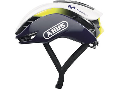 ABUS GameChanger 2.0 Road Aero Elite Helmet in Movistar Team (Made in Italy) click to zoom image