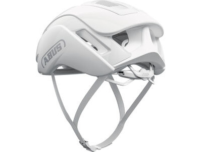 ABUS GameChanger 2.0 Road Aero Elite Helmet in Pure White (Made in Italy) click to zoom image