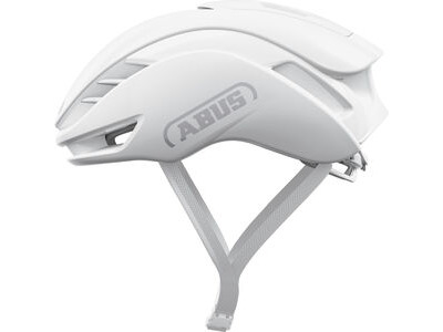ABUS GameChanger 2.0 Road Aero Elite Helmet in Pure White (Made in Italy) click to zoom image