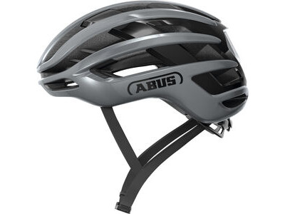 ABUS AirBreaker 2.0 Road Elite Helmet in Graphite Silver (Made in Italy) click to zoom image