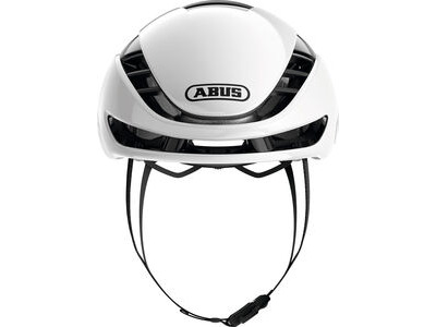 ABUS GameChanger 2.0 RF (Round Fit) Road Aero Elite Helmet in Shiny White - Unisize (Made in Italy) click to zoom image