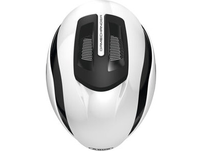 ABUS GameChanger 2.0 RF (Round Fit) Road Aero Elite Helmet in Shiny White - Unisize (Made in Italy) click to zoom image