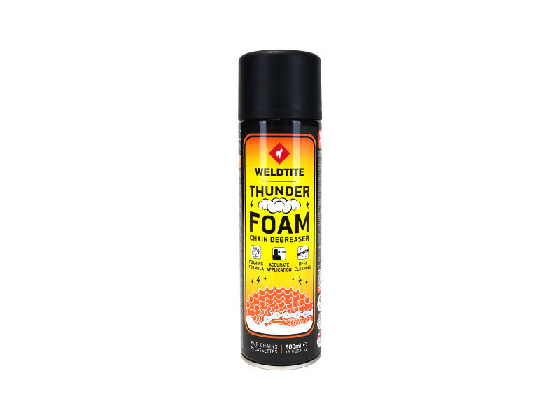 Weldtite Thunder Foam Chain Degreaser (500ml) click to zoom image