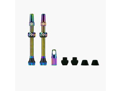 Muc Off Tubeless Valves V2 44mm Iridescent click to zoom image