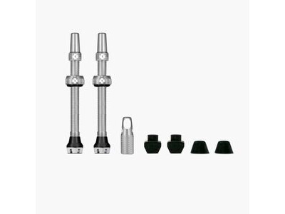 Muc Off Tubeless Valves V2 44mm Silver click to zoom image