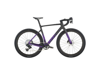 Scott Addict Gravel 20 carbon black/indigo purple