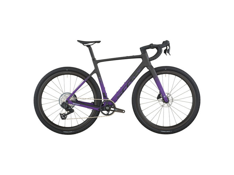 Scott Addict Gravel 20 carbon black/indigo purple click to zoom image