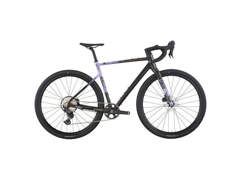Scott Speedster Gravel 10 carbon black/tulip purple click to zoom image